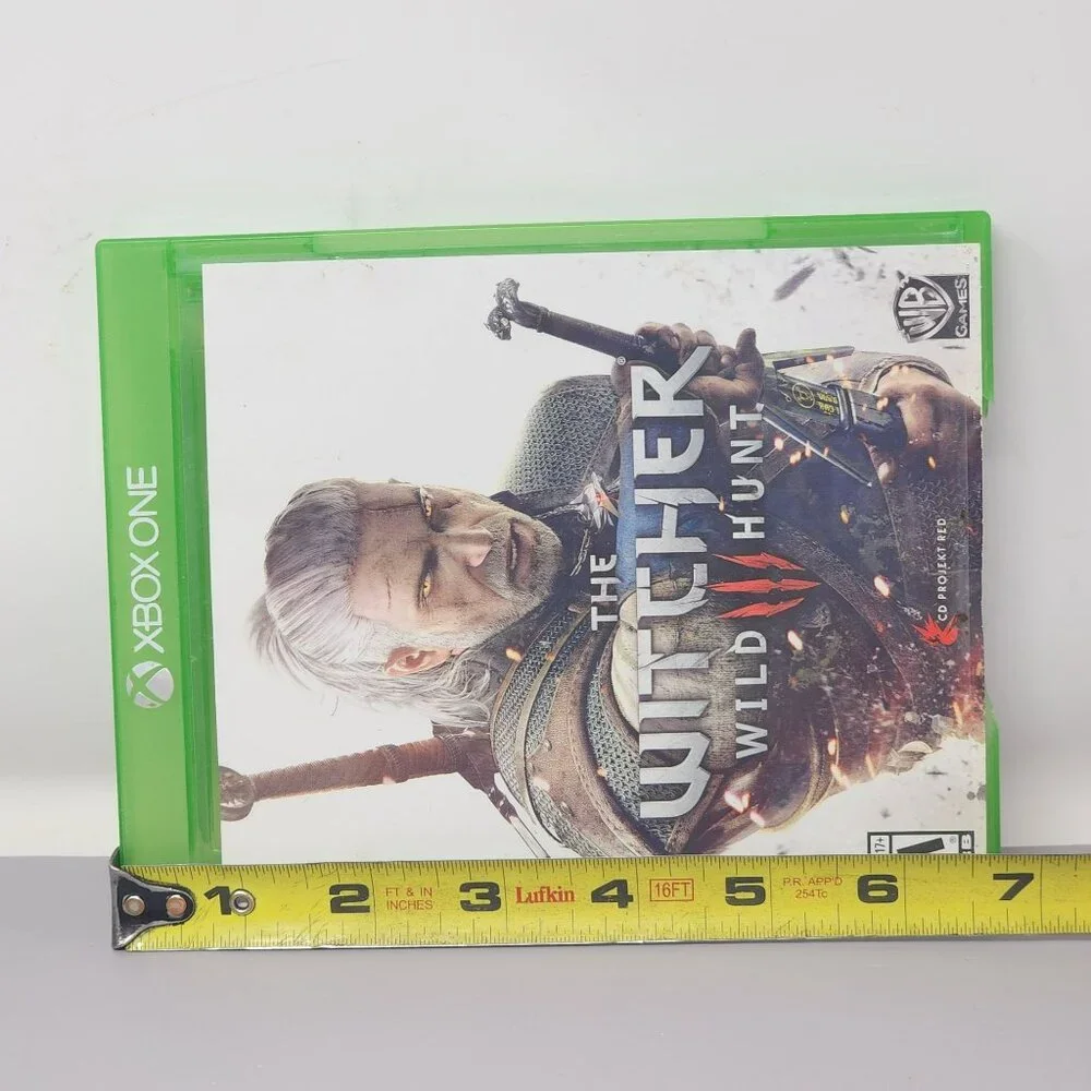 The Witcher 3: Wild Hunt Xbox One Game With Manual & Soundtrack‎ Untested
